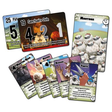 Smash Up : Faction Moutons - Micro Extension - Jeux de société - Iello