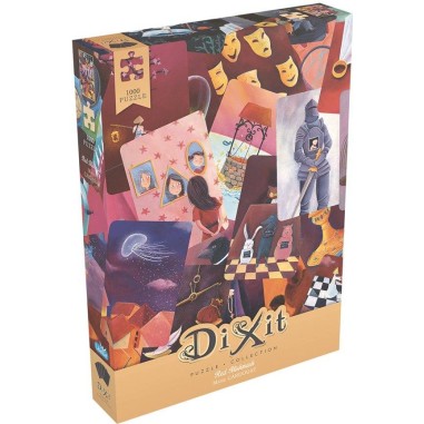 Dixit Puzzle Red Mishmash 1000 pièces - Libellud - Asmodée