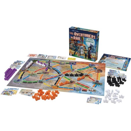 Les Aventuriers du Rail Premier Voyage : Le train Fantôme - Asmodée