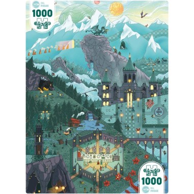 Puzzle Universe - Chemins Obscures - 1000P -Esprit Jeu - Iello