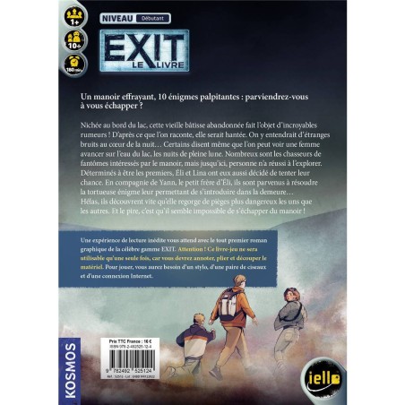 Exit Livre : La Dame de la Brume - Jeux de société - Iello