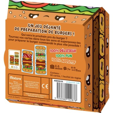 Burger Asap! - Jeux de société - Mixlore