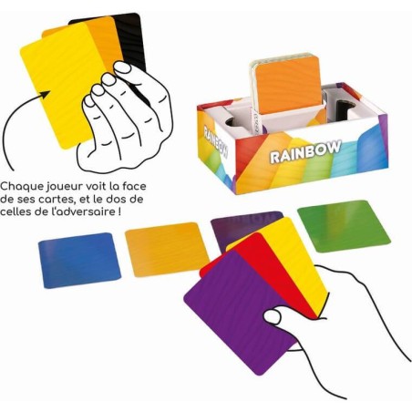 Rainbow - Jeu de Cartes - 2 Joueurs - Piatnik