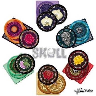 Skull Silver - Le jeu de bluff par excellence - Asmodee - Lui-Même