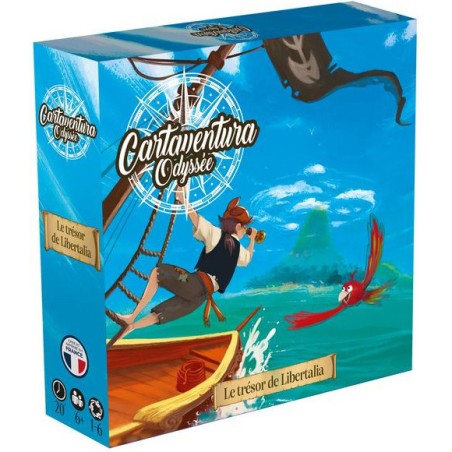 Le Trésor de Libertalia - Cartaventura Odyssée - Jeu Narratif dès 6 Ans - Blam