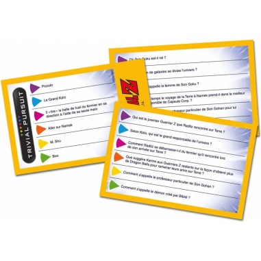 Trivial Pursuit Voyage: Dragon Ball Z - Jeux de société - Winning Moves