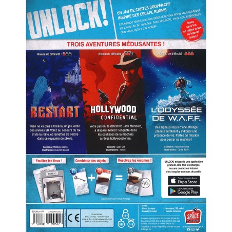 Unlock! Extraordinary Adventures - Jeux de société - Space Cowboys