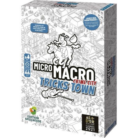 MicroMacro: Crime City - Tricks Town - Blackrock - Jeux de société - Spielwiese