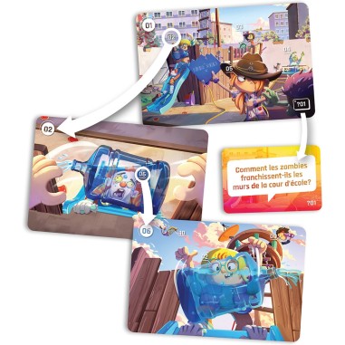 Flashback Zombie Kidz - Jeu d'enquête coopératif dès 7 ans - Le Scorpion Masqué