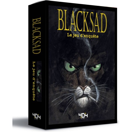 Blacksad - Le jeu d'enquête tiré de la célèbre Bd - 404 Éditions