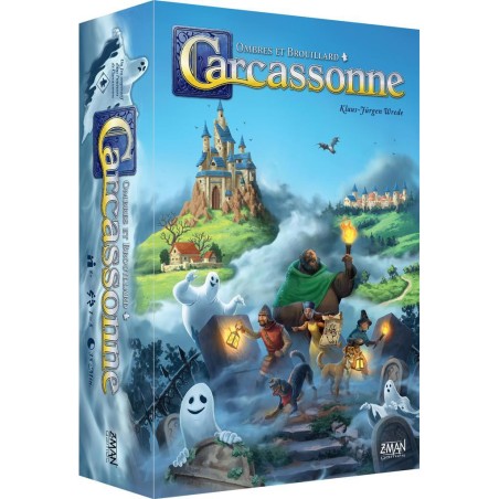 Carcassonne: Ombres et Brouillard - Hans im gluck - Jeux de société - Asmodée