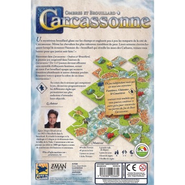 Carcassonne: Ombres et Brouillard - Hans im gluck - Jeux de société - Asmodée