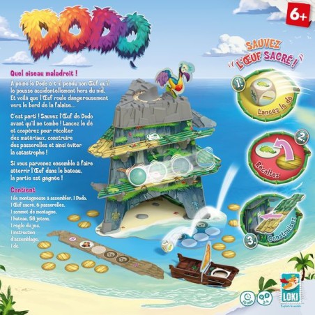 Dodo - Jeu de Mémoire et Rapidité CoopératifEsprit Jeu - Iello