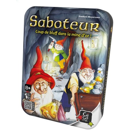 Saboteur - jeu de stratégie et de bluff - Gigamic