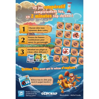 Panic Island - Jeux de société - OldChap Editions