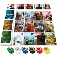 Splendor - Jeu de société Cartes et Stratégie - Asmodee - Space Cowboys 2