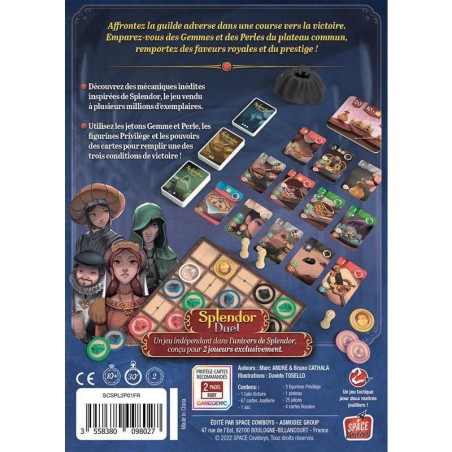 Splendor Duel - Space Cowboys - Jeux de société - Asmodée