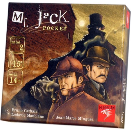 Mr Jack Pocket - Jeu de stratégie dès 14 ans - Asmodee - Hurrican Games