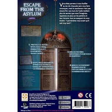 Escape From The Asylum - Jeux de société - Boardgames Ltd - Lifestyle