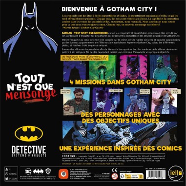 Détective - Batman: Tout n'est que Mensonge - Jeux de société - Iello