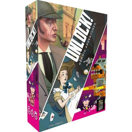 Unlock! Heroic Adventures - Jeu de société - Space Cowboys