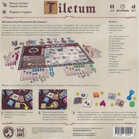 Tiletum - Board and Dice - Jeux de société - Board & Dice