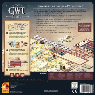 Great Western Trail - Argentine - Eggertspiele - Jeux de société - Plan B Games