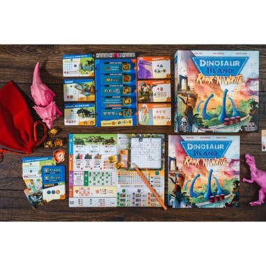 Dinosaur Island Rawr'n Write - JeuRoll and Write