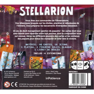 Stellarion - Jeu de stratégie dans l'Onivers - Inpatience