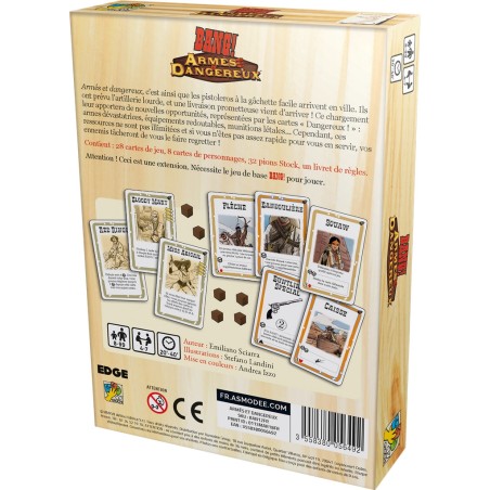 Bang! Armés & Dangereux - Jeu de société - Da Vinci - Dv Giochi