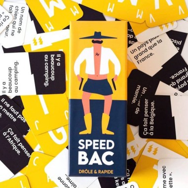 Speed Bac Jaune - Petit Bac Jeux de société - Pixiegames