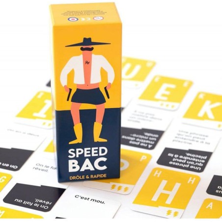 Speed Bac Jaune - Petit Bac Jeux de société - Pixiegames