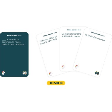 Blanc manger coco junior : la maîtresse en maillot de bain - blackrock - Hiboutatillus