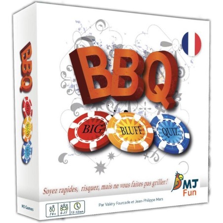 Bbq – Big Bluff Quiz - Mj Games - Jeux de société - Tiki Editions