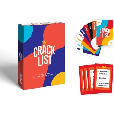 Crack List - Studio - Jeux de société - Yaqua