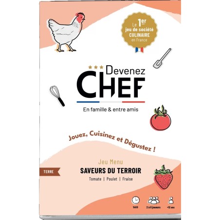 Saveurs du Terroir - Terre - Jeux de société - Devenez Chef