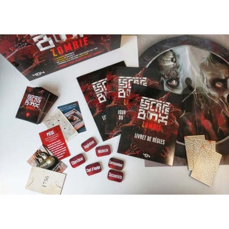 Escape Box : Zombie - Jeux de société - 404 Éditions