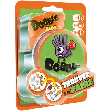 Dobble kids - jeu d'ambiance et de rapidité - Asmodée - Zygomatik