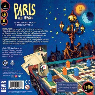 Paris: Ville Lumière - Jeux de société - Iello - Devir