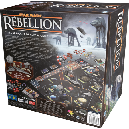 Star Wars : Rebellion - Jeu de société BCD - Asmodée