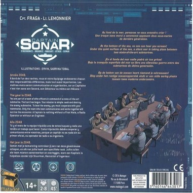 Captain Sonar - Operation Dragon - Jeu de société - Matagot