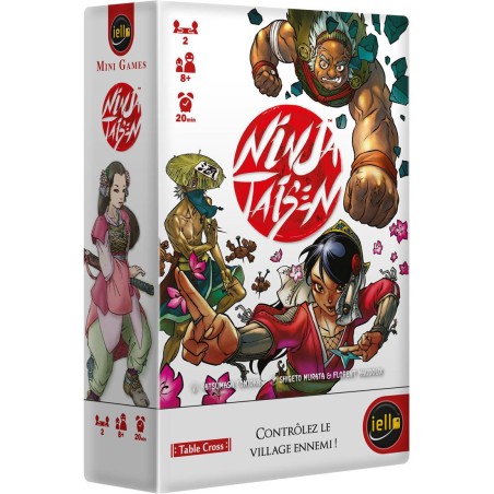 Ninja Taisen - Jeu de société - Iello - Table Cross