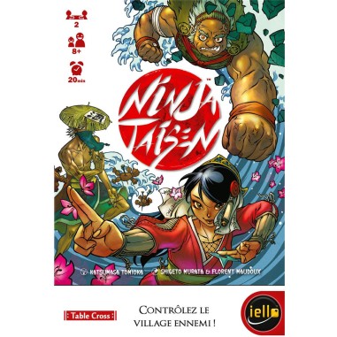Ninja Taisen - Jeu de société - Iello - Table Cross