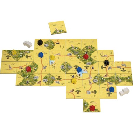 Carcassonne - Safari - Jeu de société - Zman Games - Hans im Gluck