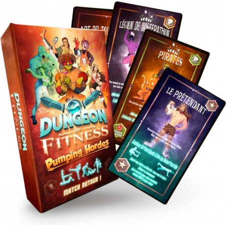 Dungeon of Fitness - Extension Pumping Hordes - Mens Sana Games - Jeux de société - Divers