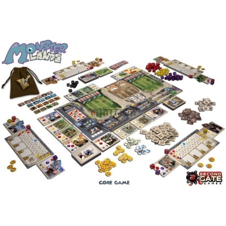 Monster Lands - Jeu de société - 2 Second Gate Games