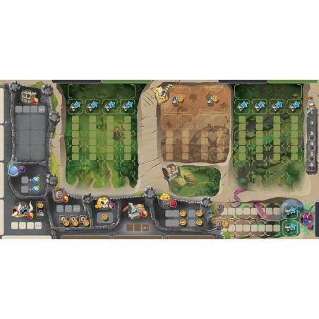 Monster Lands - Jeu de société - 2 Second Gate Games