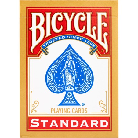 Jeu de 54 cartes Standard Dos Rouge ou BleuEsprit Jeu - Bicycle