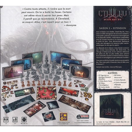 Cthulhu: Death May Die - Saison 2 - Jeux de société - Cmon
