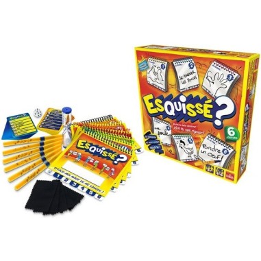 Esquissé? Version 6 Joueurs - Jeu de société - Goliath